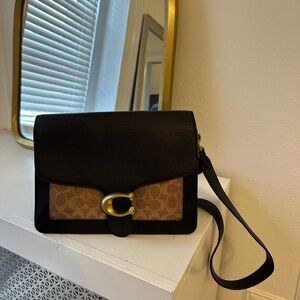 New leather Coach bag!